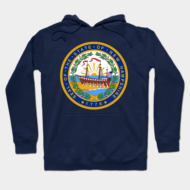 State of New Hampshire Hoodie by Comshop